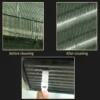 Air Conditioner Stainless Steel Fin Comb  Air Conditioner Coil Cleaner Metal Fin Evaporator Radiator Repair Tool  Universal Folding Brush Cleaning Tool