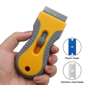 cn-11134207-7ras8-m1hzqwlkahppbe.webp Glue Removal Blade Glass Oven Razor Scraper Plastic Handle Razor Scraper Spatula Car Film Tool Window Cleaning Blade Scraper