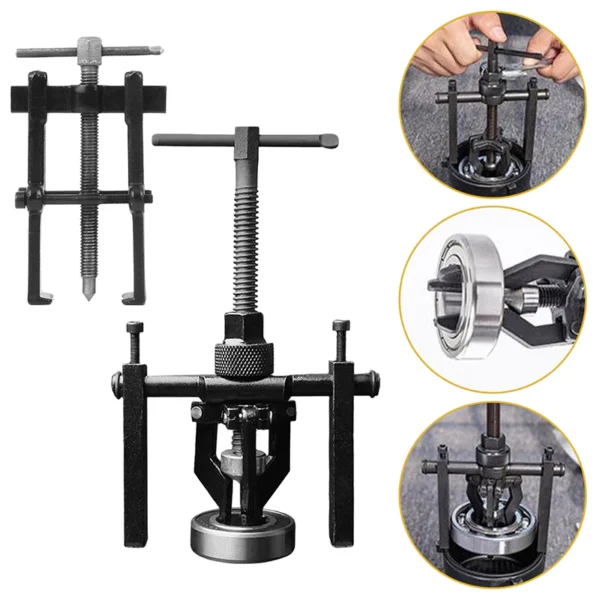 cn-11134207-7ras8-m3w48s1nh27s35.webp Jaw Bearing Puller Tool Car Repair Disassembly Tool Set Remover Three claw Puller Labor saving Car Bearing Removal Auto Accessories