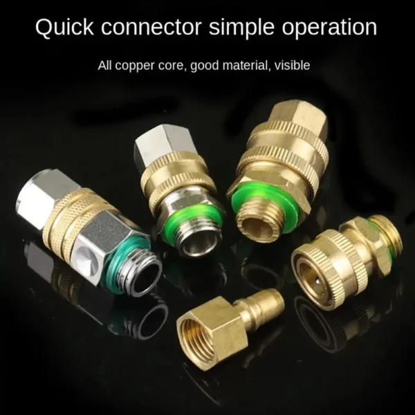 cn-11134207-7ras8-m84rqa0zf9jx74.webp Durable Copper Quick Connector Detachable M14 1 5 Sprayer Machine Connector Silver Gold Quick Coupling