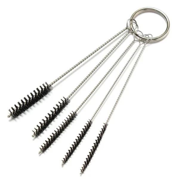 11pcs Airbrush Spray Gun Nozzle Cleaning Repair Tool Kit Needle   Brush Set