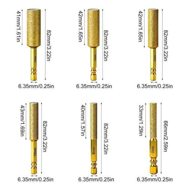 cn-11134207-820l4-mia7m33x2arr56.webp Diamond Tile Drill Bit Set Multi material Drill Bits Cooling Wax Core Drilling Marble Granite Glass Concrete Hex Shank Tile Dril