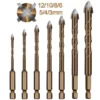 sg-11134201-22110-xlk2vf6blbkv42.webp Cross Hex Hole Saw Tile Glass Cement Metal Ceramic Wood Plastic Alloy Triangle Drill Bit Size 3mm 4mm 5mm 6mm 8mm 10mm 12mm