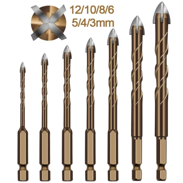 sg-11134201-22110-xlk2vf6blbkv42.webp Cross Hex Hole Saw Tile Glass Cement Metal Ceramic Wood Plastic Alloy Triangle Drill Bit Size 3mm 4mm 5mm 6mm 8mm 10mm 12mm